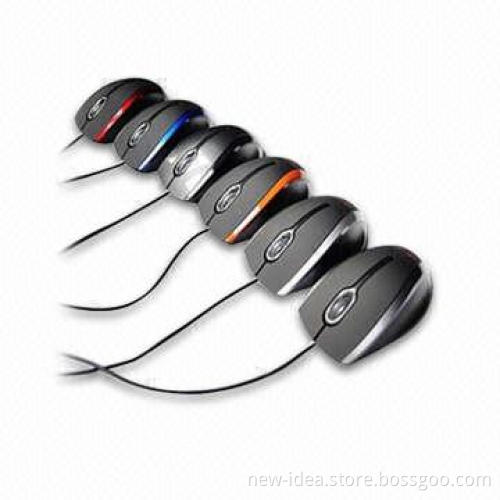 Mini 3D Optical Mouse with 800 to 1,000DPI Resolution
